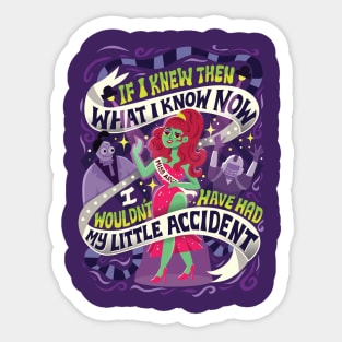 What I Know Now Sticker